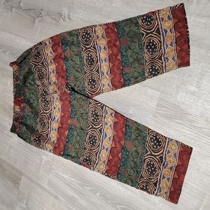 Vintage 1991 Addiction Bolero silk men home pants pajama size M